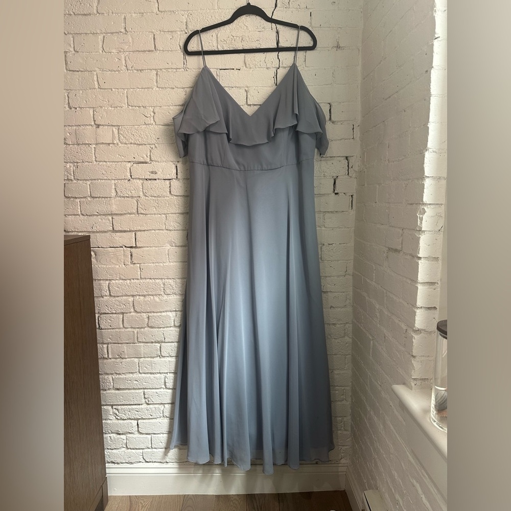 Jenny Yoo Bridesmaid Dress Mila - Chambray - Size 20